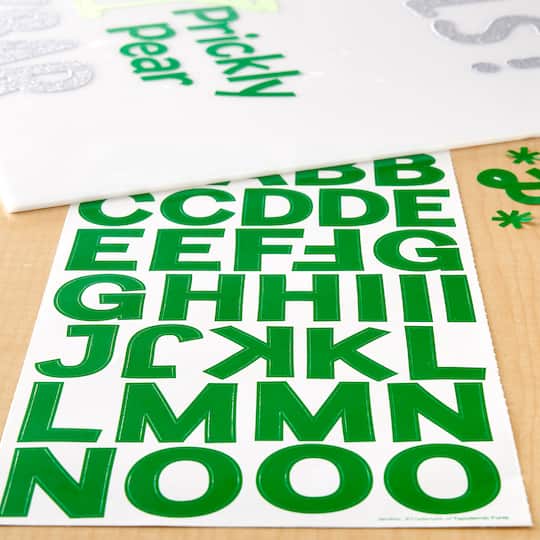 Block Alphabet & Number Stickers by Recollections
